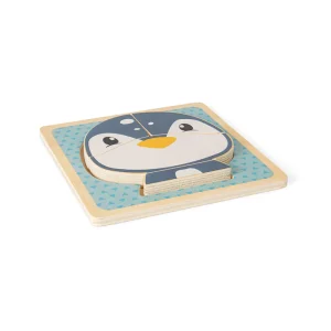 Outlet Penguin Chunky Puzzle Wooden Puzzles And Activity Toys | Children's Wooden Puzzles