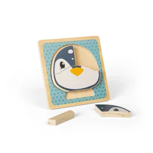 Outlet Penguin Chunky Puzzle Wooden Puzzles And Activity Toys | Children's Wooden Puzzles