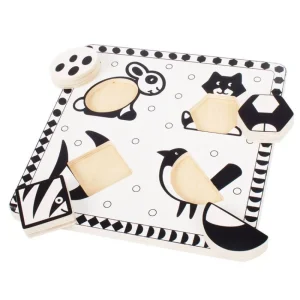 Best Pets Black and White Puzzle Wooden Puzzles And Activity Toys | Children's Wooden Puzzles
