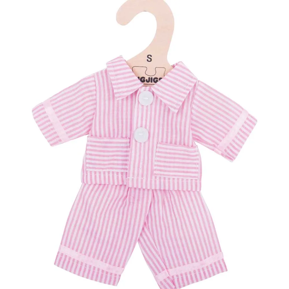 pink_pyjamas_for_size_sma_0.webp Hot Pink Pyjamas (for Size Small Doll) Soft Rag Dolls | Soft Toys