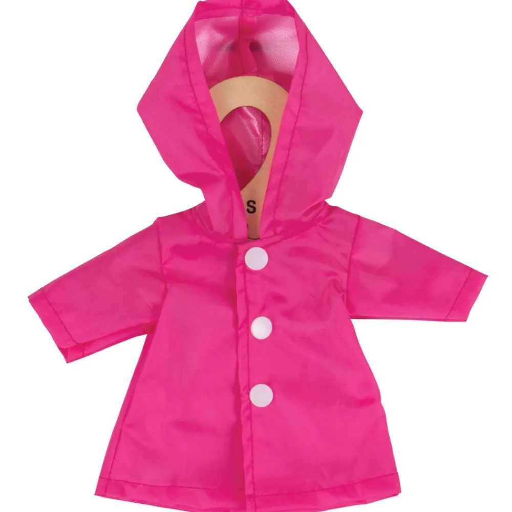 pink_raincoat_for_size_sm_0.webp Fashion Pink Raincoat (for Size Small Doll) Soft Rag Dolls | Soft Toys