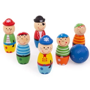 Sale Pirate Skittles Wooden Puzzles And Activity Toys | Activity Toys & Games