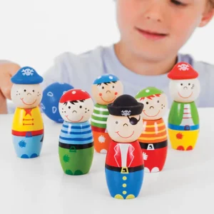 Sale Pirate Skittles Wooden Puzzles And Activity Toys | Activity Toys & Games