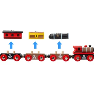 Clearance Pirate Train Toys For 4 Year Olds | Gifts For 5 Yr Olds