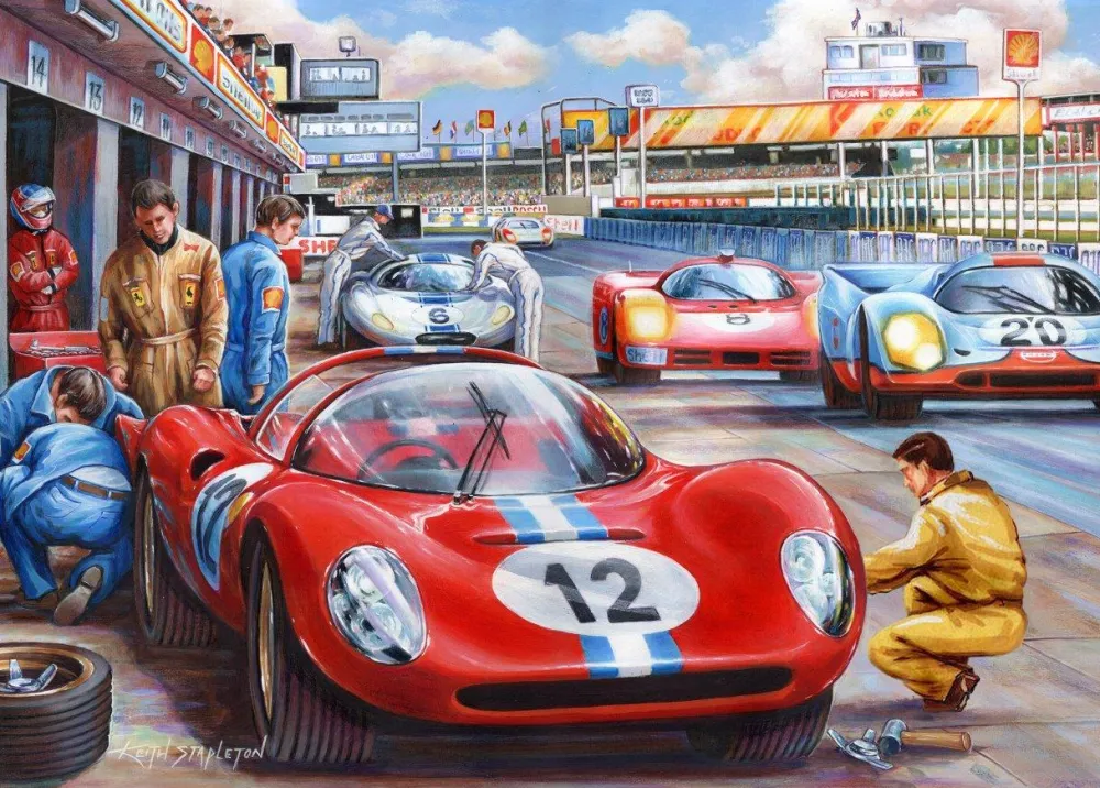 pit_stop__big__piece_jigs_0.webp Sale Pit Stop – BIG 500 Piece Jigsaw Puzzle Children's Wooden Puzzles