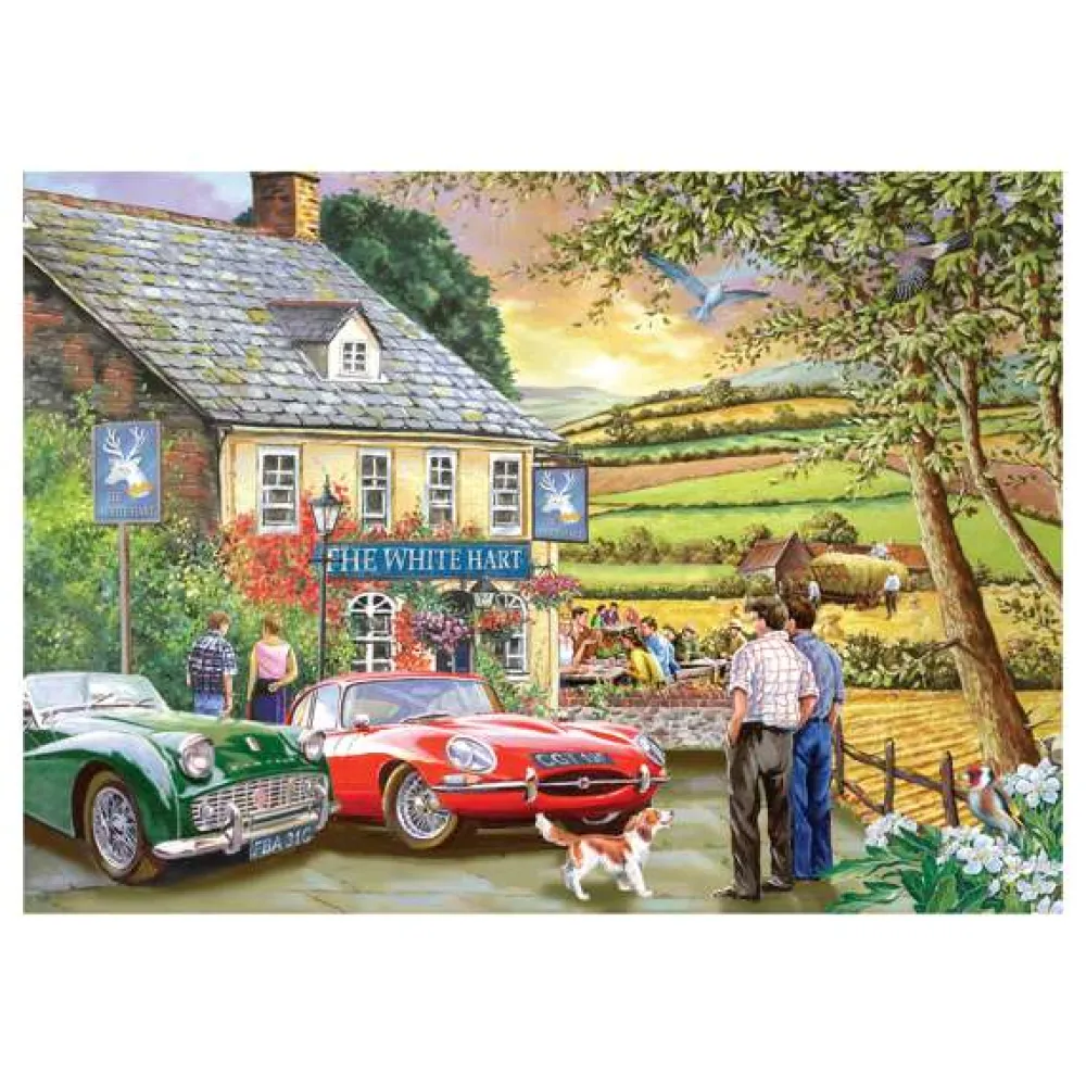 pleasant_evening__puzzle_0.webp Fashion Pleasant Evening 500 Puzzle Children's Wooden Puzzles