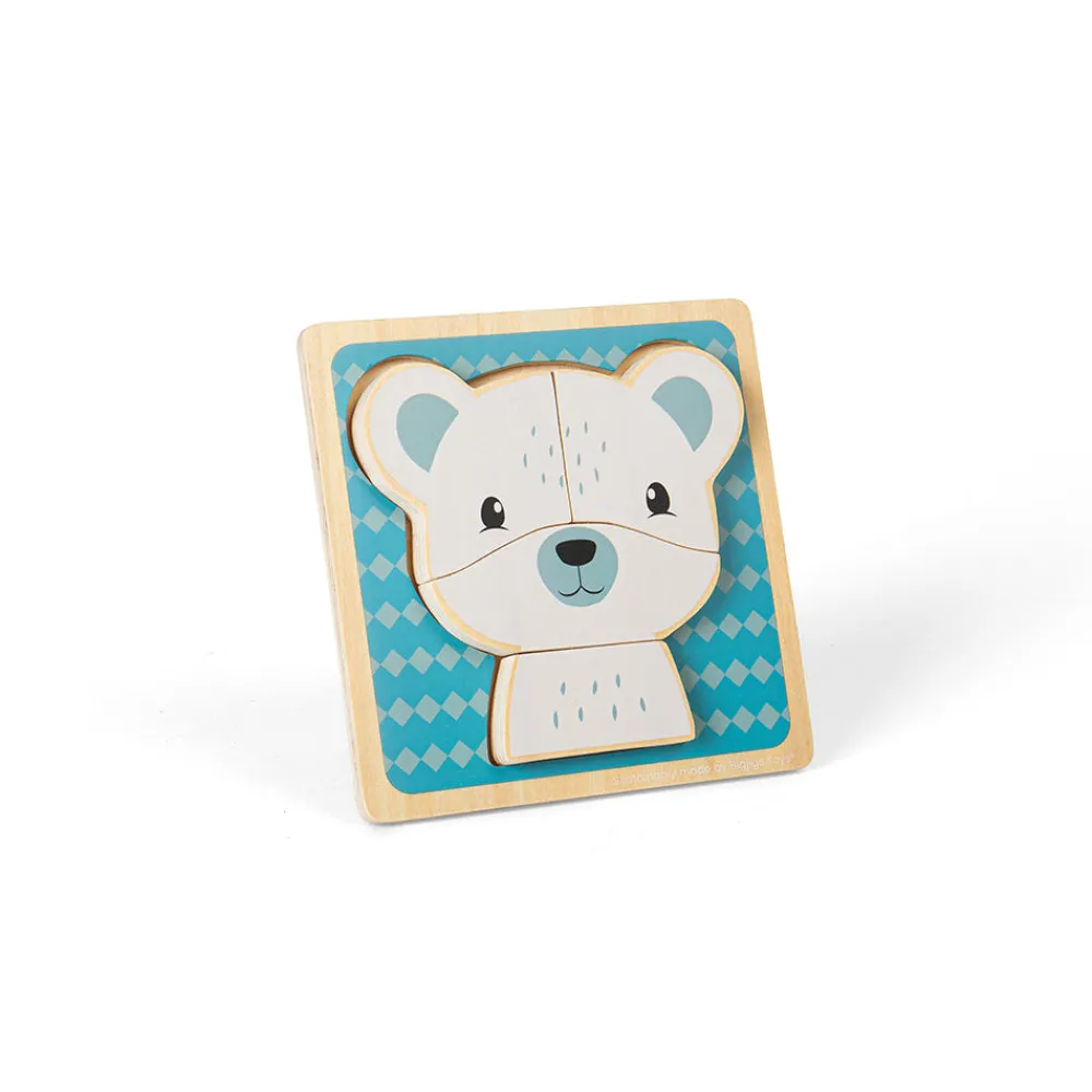 polar_bear_chunky_puzzle_0.webp Outlet Polar Bear Chunky Puzzle Wooden Puzzles And Activity Toys | Children's Wooden Puzzles