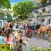 Hot Pony Parade – BIG 500 Piece Jigsaw Puzzle Children's Wooden Puzzles