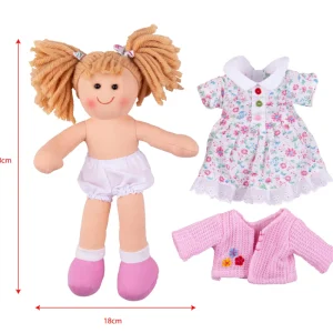 Hot Poppy Doll – Small Soft Rag Dolls | Soft Toys