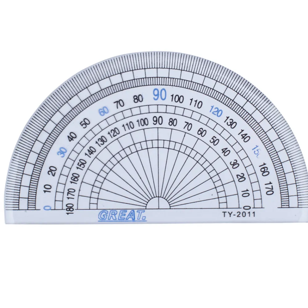 protractor_cm_pack_of__0.webp Sale Protractor 10cm Pack of 10 Traditional Wooden Toys | Gifts For 5 Yr Olds