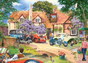 Best Pub Lunch – BIG 250 Piece Jigsaw Puzzle Children's Wooden Puzzles