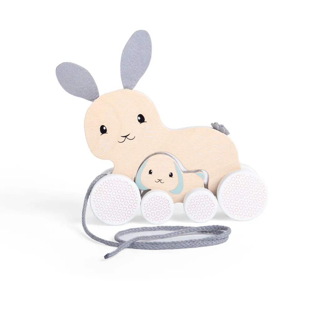 pull_along_bunny_and_baby_0.webp Sale Pull Along Bunny and Baby Wooden Push And Pull Along Toys