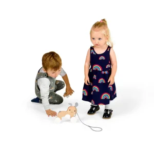 Sale Pull Along Bunny and Baby Wooden Push And Pull Along Toys