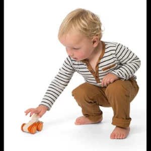 Fashion Push Along Woodland Race Car by Wooden Push And Pull Along Toys | Activity Toys & Games