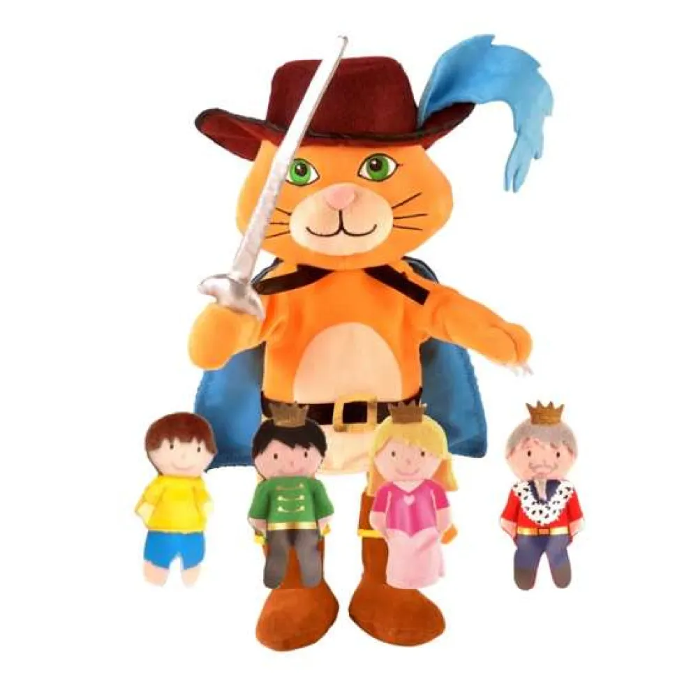 puss_in_boots_hand__finge_0.webp Hot Puss in Boots Hand & Finger Puppet Set Puppet World