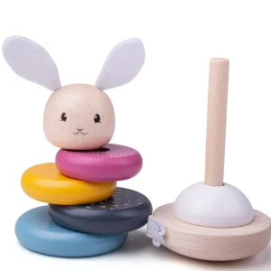 Clearance Rabbit Stacking Rings – 100% responsibly sourced wood Wooden Puzzles And Activity Toys | Traditional Wooden Toys