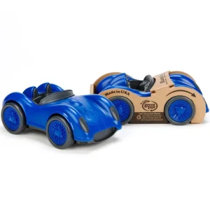 Fashion Racing Car (Blue) Wooden Toy Cars For Children