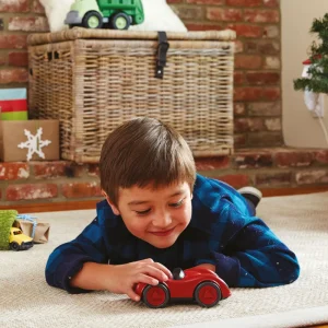Online Racing Car (Red) Wooden Toy Cars For Children