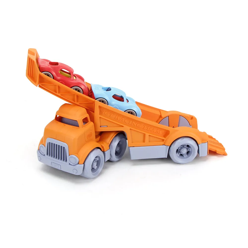 racing_truck_with__race_c_1.webp Hot Racing Truck with 2 Race Cars Wooden Toy Cars For Children