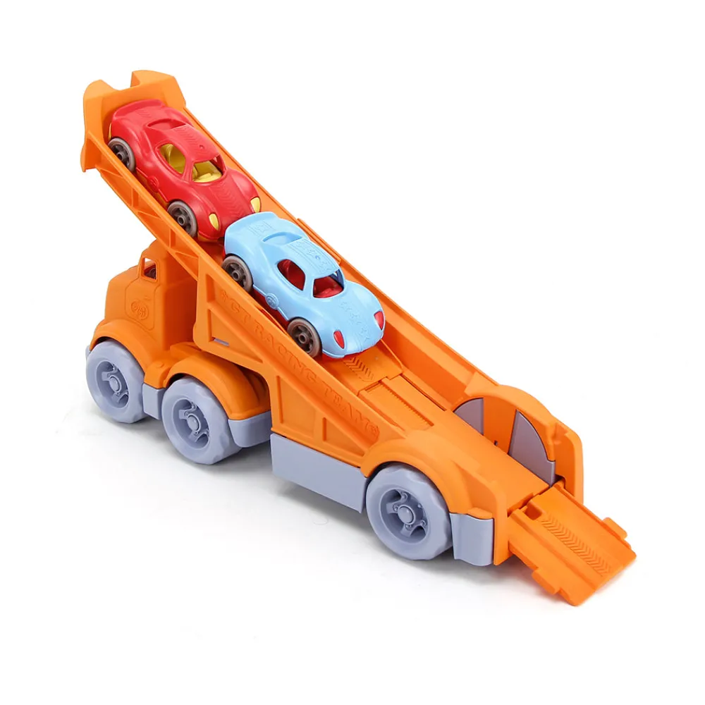 racing_truck_with__race_c_3.webp Hot Racing Truck with 2 Race Cars Wooden Toy Cars For Children
