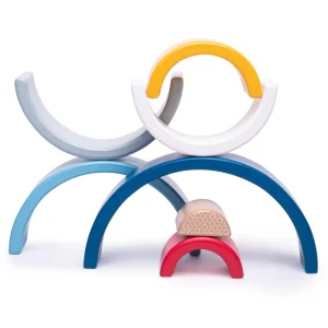 Clearance Rainbow Arches -100% responsibly sourced wood Wooden Puzzles And Activity Toys | Traditional Wooden Toys
