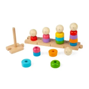 Outlet Rainbow Family Wooden Puzzles And Activity Toys | Traditional Wooden Toys