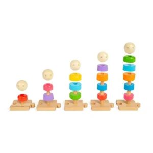 Outlet Rainbow Family Wooden Puzzles And Activity Toys | Traditional Wooden Toys