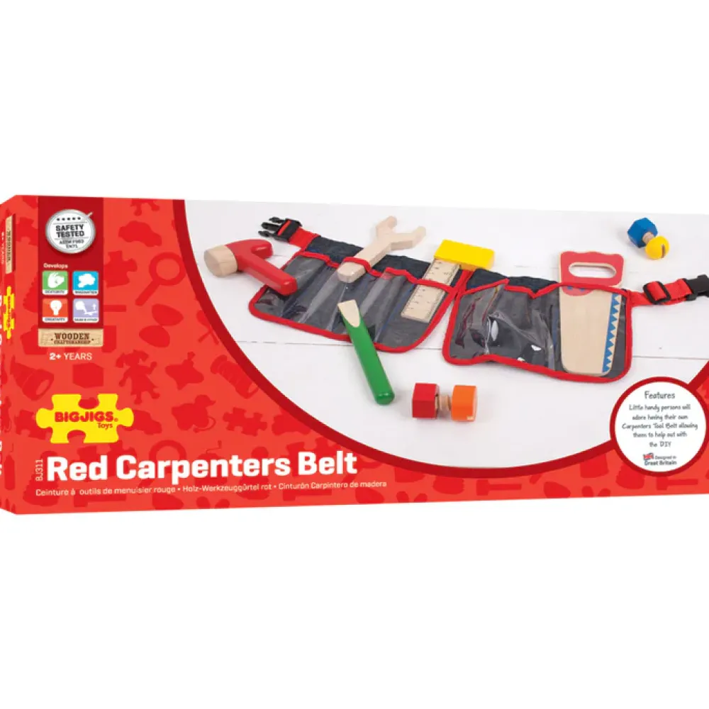 red_tool_belt_3.webp Sale Red Tool Belt Toy Tool Sets | Toys For 4 Year Olds