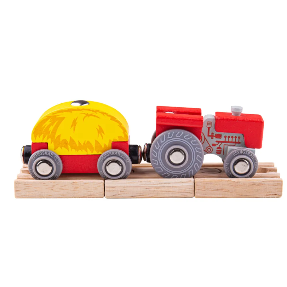 red_tractor_and_wagon_0.webp Outlet Red Tractor and Wagon Gifts For 5 Yr Olds | Toys For 4 Year Olds