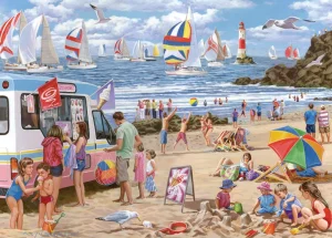 Best Regatta Day – BIG 500 Piece Jigsaw Puzzle Children's Wooden Puzzles