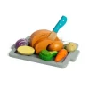 Fashion Roast Dinner Set Wooden Toy Food Sets | Shopping Role Play