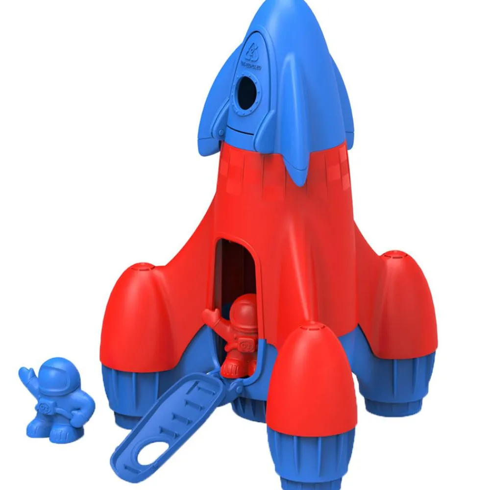 rocket_blue_0.webp Online Rocket (Blue) Wooden Toy Cars For Children