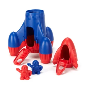 Clearance Rocket (Red) Wooden Toy Cars For Children
