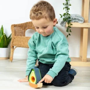 Clearance Rocking Avocado Wooden Puzzles And Activity Toys | Activity Toys & Games