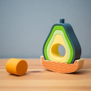 Clearance Rocking Avocado Wooden Puzzles And Activity Toys | Activity Toys & Games