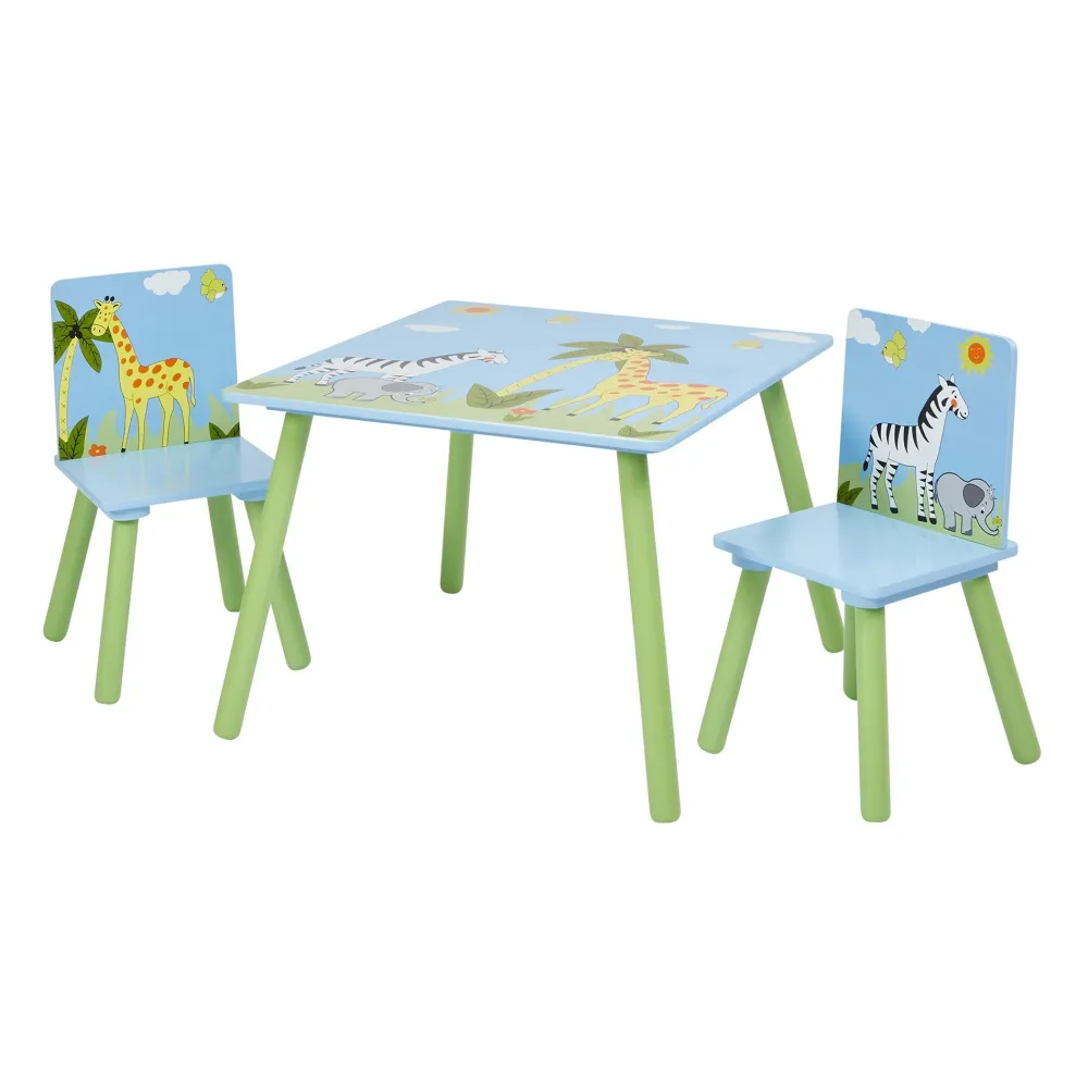 safari_square_table_and_c_1.webp Discount Safari Square Table and Chair Set Kids Kid’s Furniture