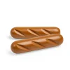 Hot Sausage (Pack of 2) Play Shop Cook And Share | Wooden Toy Food Sets