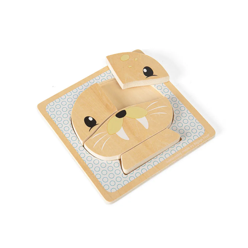 seal_chunky_puzzle_1.webp Sale Seal Chunky Puzzle Wooden Puzzles And Activity Toys | Children's Wooden Puzzles