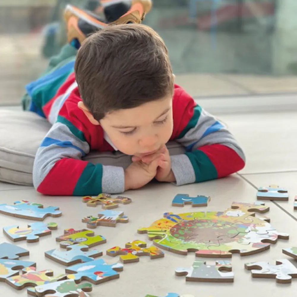 seasonal_circular_floor_p_4.webp Hot Seasonal Circular Floor Puzzle Wooden Puzzles And Activity Toys | Children's Wooden Puzzles
