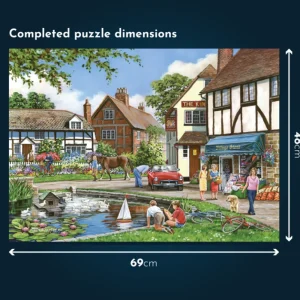 Best Seasons Greetings – 1000 Piece Jigsaw Puzzle Children's Wooden Puzzles