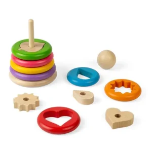 Best Secret Shape Stacker Wooden Puzzles And Activity Toys | Traditional Wooden Toys