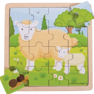 Online Sheep & Lamb Puzzle Wooden Puzzles And Activity Toys | Children's Wooden Puzzles