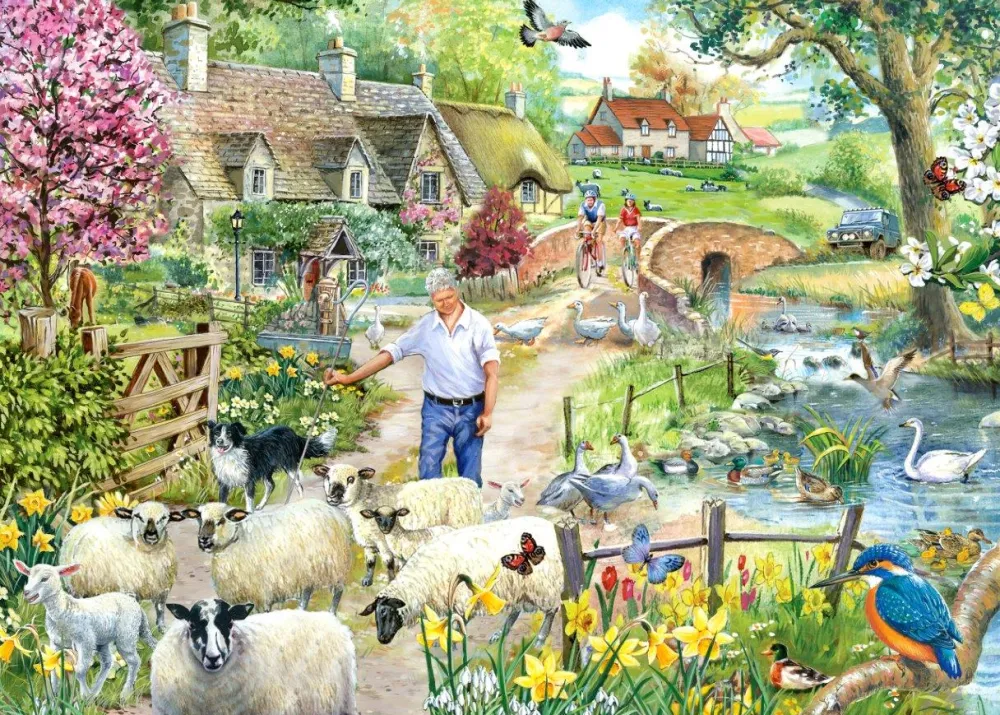 shepherds_lane___piece_ji_0.webp Hot Shepherd’s Lane – 1000 Piece Jigsaw Puzzle Children's Wooden Puzzles