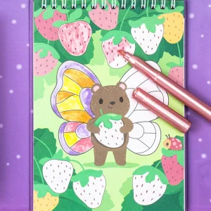Fashion Shimmer Colouring Set – Little Fairy Land Kids Arts And Crafts Sets For Kids