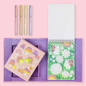 Fashion Shimmer Colouring Set – Little Fairy Land Kids Arts And Crafts Sets For Kids