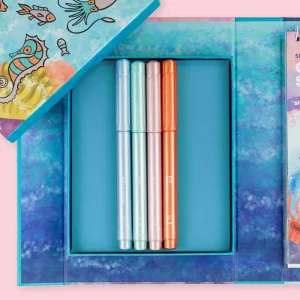 New Shimmer Colouring Set – Sea Life Kids Arts And Crafts Sets For Kids
