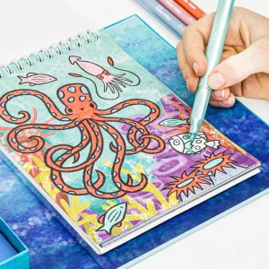 New Shimmer Colouring Set – Sea Life Kids Arts And Crafts Sets For Kids