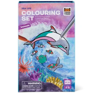 New Shimmer Colouring Set – Sea Life Kids Arts And Crafts Sets For Kids