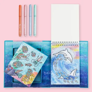 New Shimmer Colouring Set – Sea Life Kids Arts And Crafts Sets For Kids
