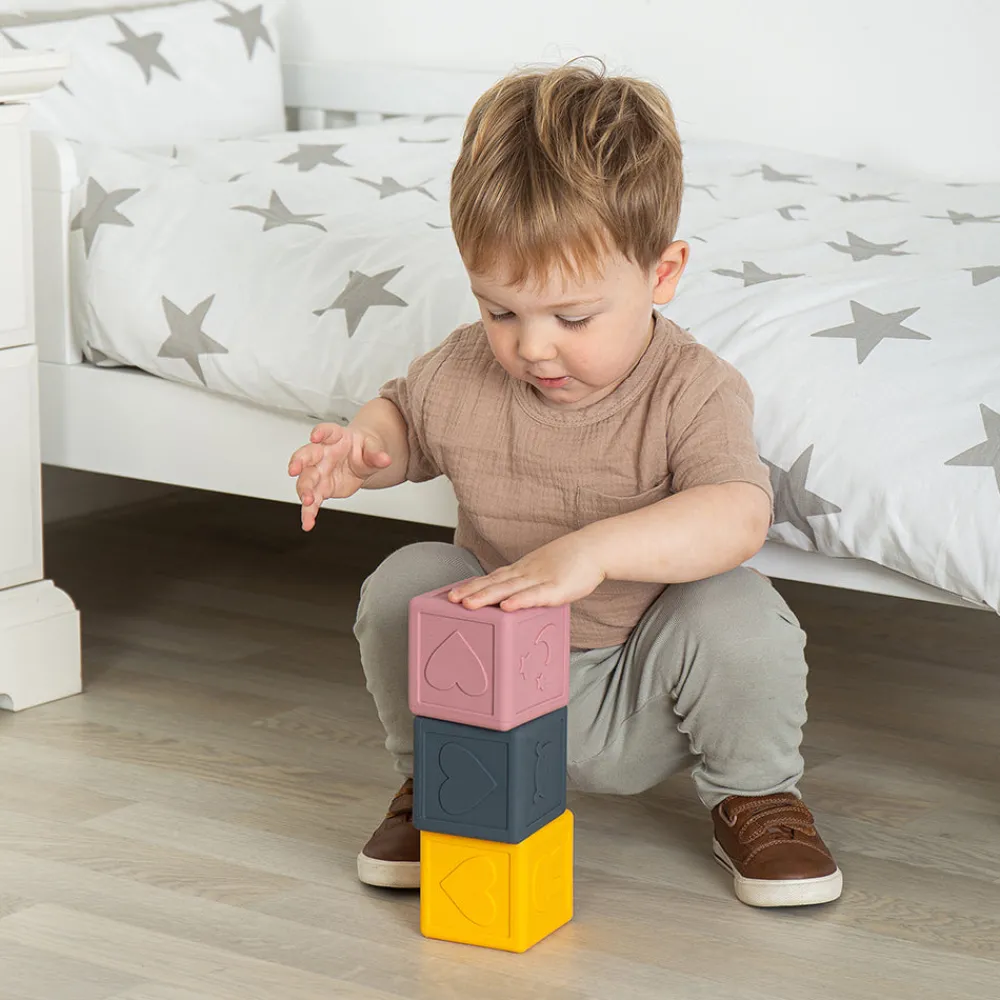 silicone_sensory_cubes_4.webp Outlet Silicone Sensory Cubes Wooden Puzzles And Activity Toys | Activity Toys & Games
